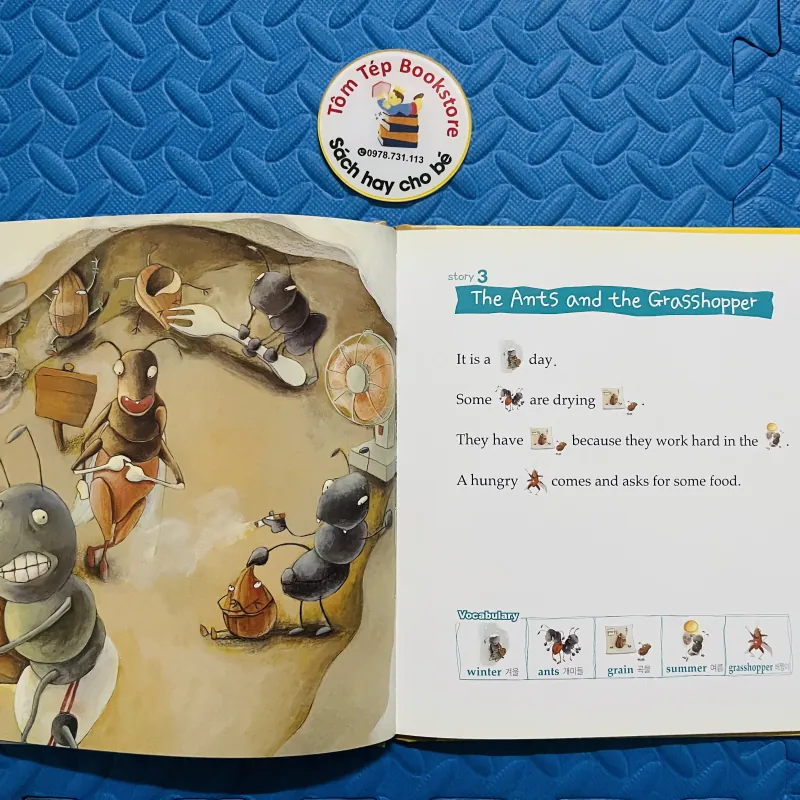 set truyện Gitan English Stories Easop Fables  789342