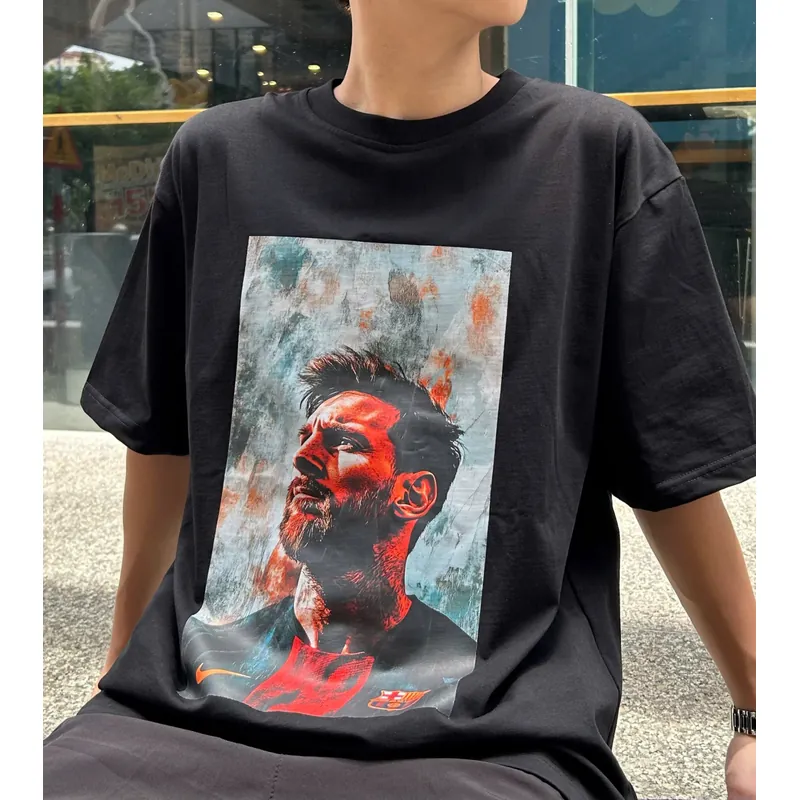 Áo thun Messi Barca 604100