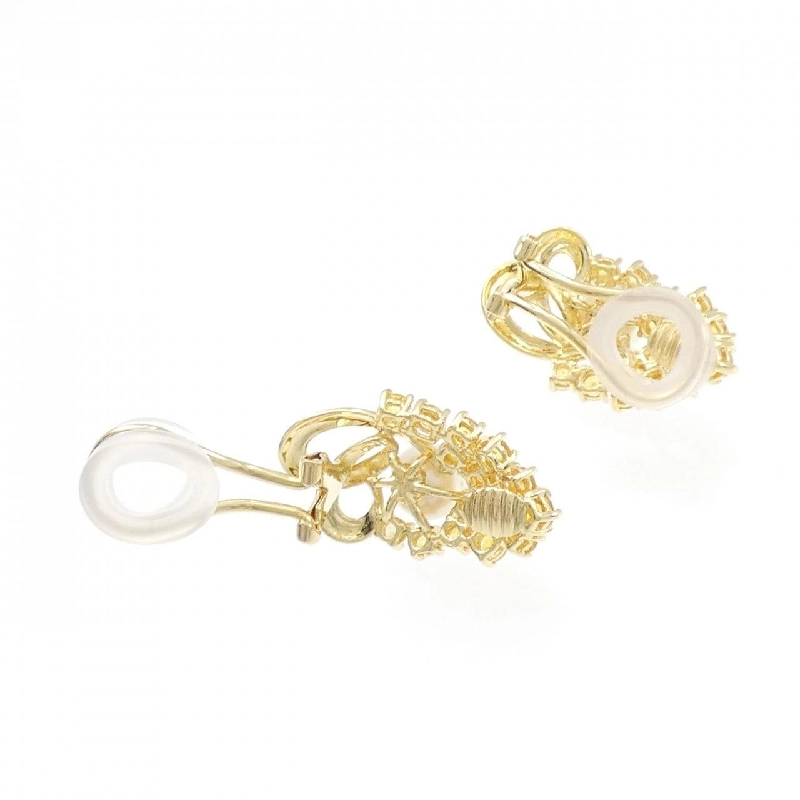 K18YG Bông tai ngọc trai Akoya 6.8mm - Hàng hiệu Chính hãng 874384