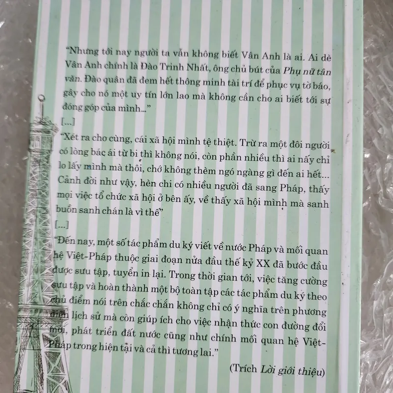 Sang tây mười tháng ở Pháp | Đào trinh nhất  688155