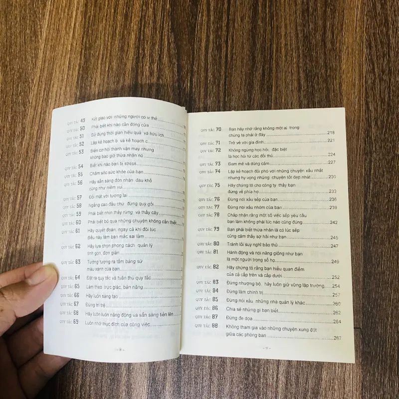 Những quy tắc trong quản lý- sách bỏ túi 962839