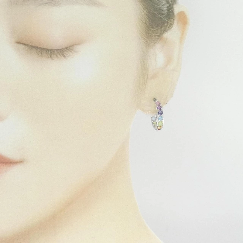 K14WG Đá màu Bông tai - Hàng hiệu Chính hãng 867768