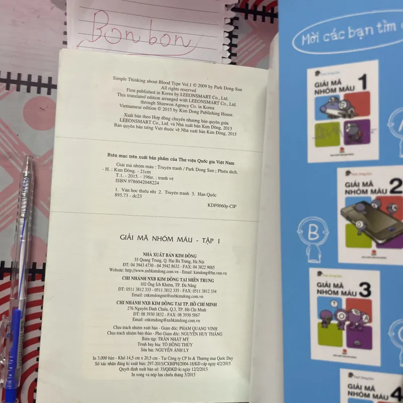 giải mã nhóm máu tập 1 (đọc mô tả) 782455