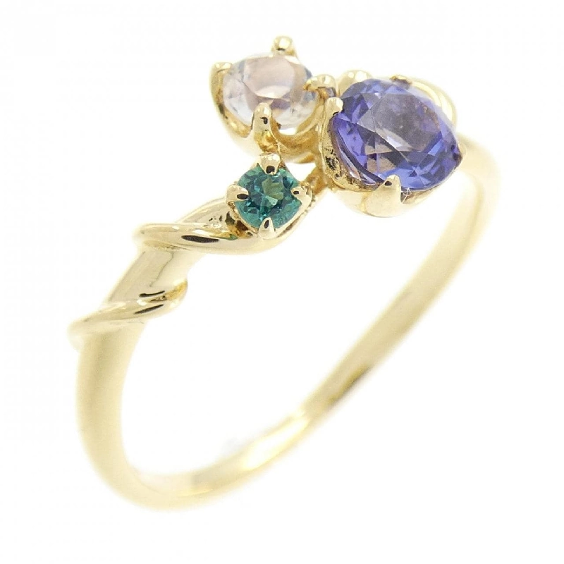 Nhẫn đá màu K18YG 667851