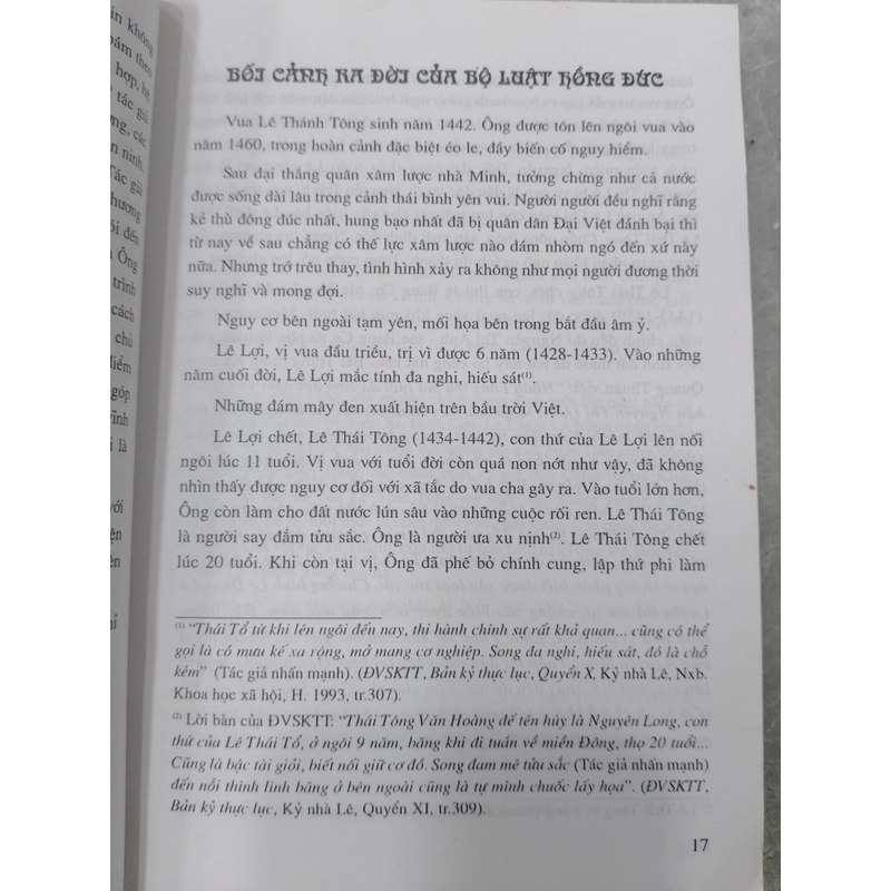 BỘ LUẬT HỒNG ĐỨC DI SẢN VĂN HOÁ PHÁP LÝ ĐẶC SẮC CỦA VIỆT NAM - LÊ ĐỨC TIẾT 
 530979