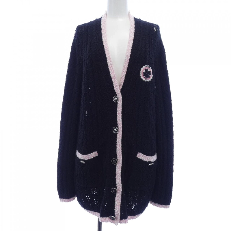 【Mã giảm giá】Áo khoác cardigan CHANEL 641113