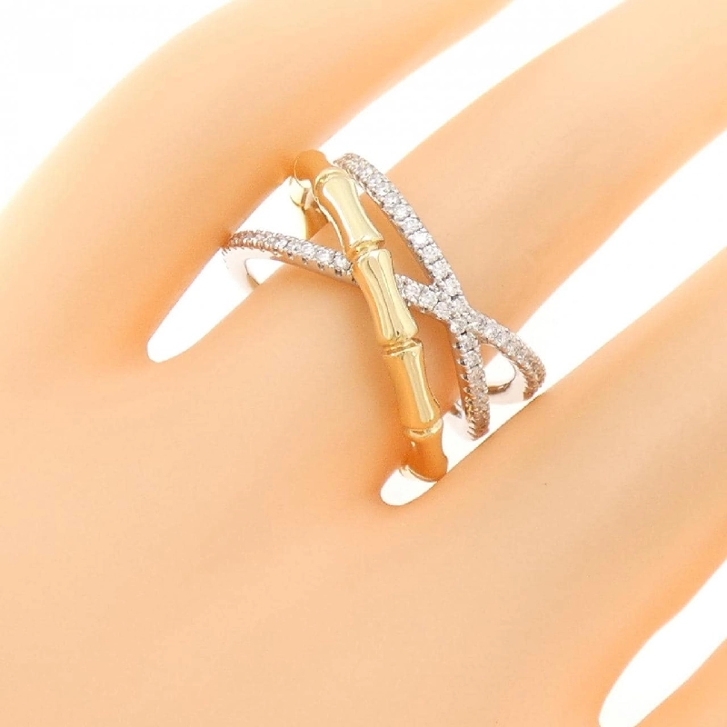 Nhẫn kim cương 750WG/750YG 0.35CT 671457