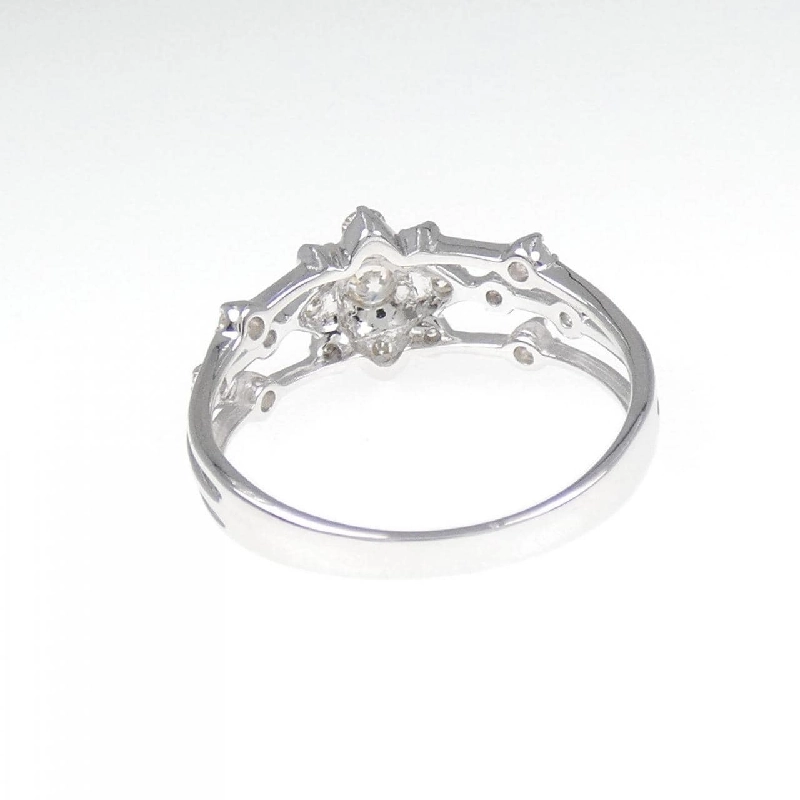 Nhẫn kim cương hoa K18WG 0.30CT - Hàng hiệu Authentic 855370