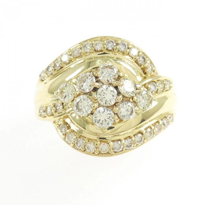 Nhẫn kim cương K18YG 1.00CT - Hàng hiệu Chính hãng 852453