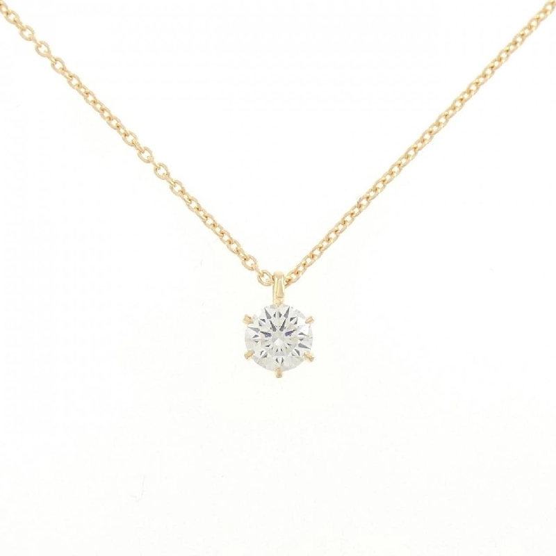 K18YG Dây chuyền kim cương 0.231CT H VS1 3EXT - Hàng hiệu Chính hãng 872536