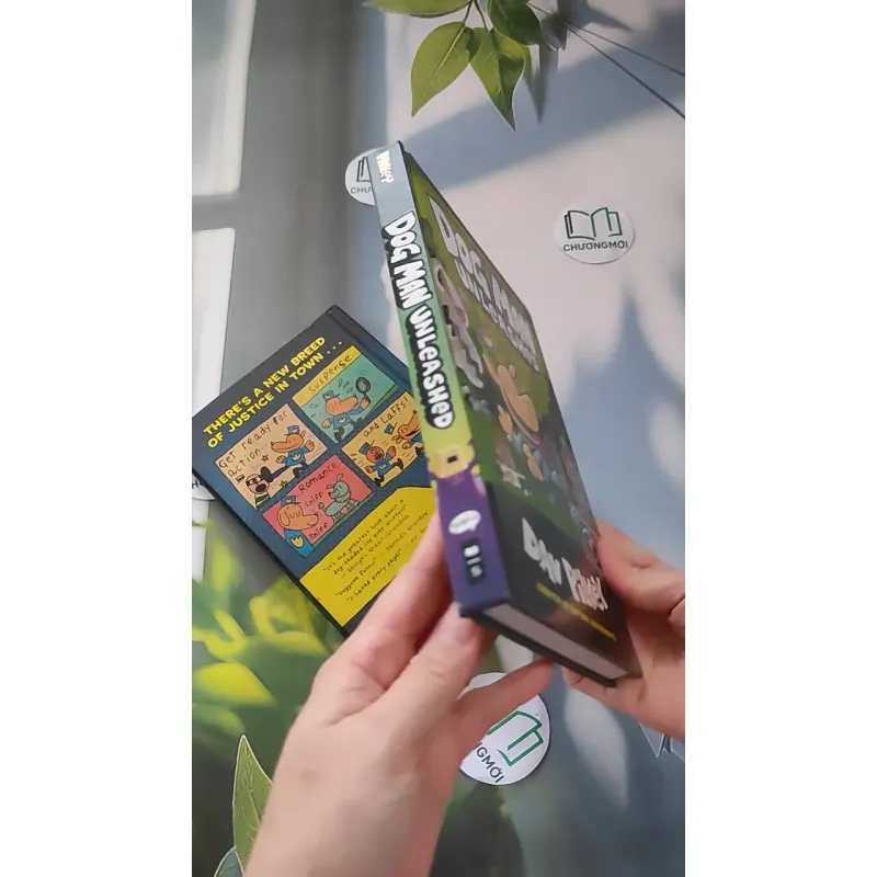 [MIỄN PHÍ BỌC SÁCH] Dog Man - Tập 1,2 - Dav Pilkey 990094