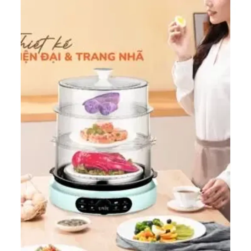 Nồi hấp Unie UE680 – Dung tích 15L siêu to, hấp 3 tầng cực tiện! 🍲🔥 715795