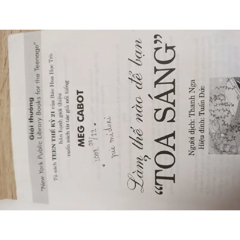 [Phiên Chợ Sách Cũ] Làm Thế Nào Để Bạn "Toả Sáng" - Meg Cabot S1507 506291