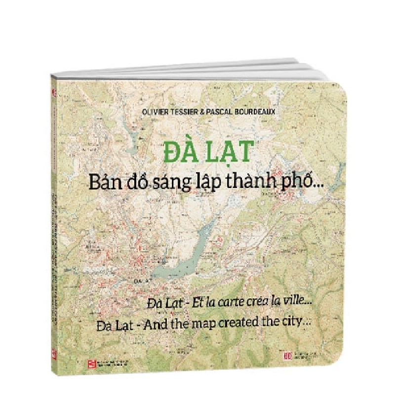 Đà Lạt - Bản đồ sáng lập thành phố…(màu) mới 100% Oliver Tessier & Pascal Bourdeaux 2020 HCM.PO 178173