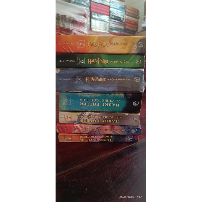 Trọn bộ 7 tập Harry Potter tiếng Việt 499490