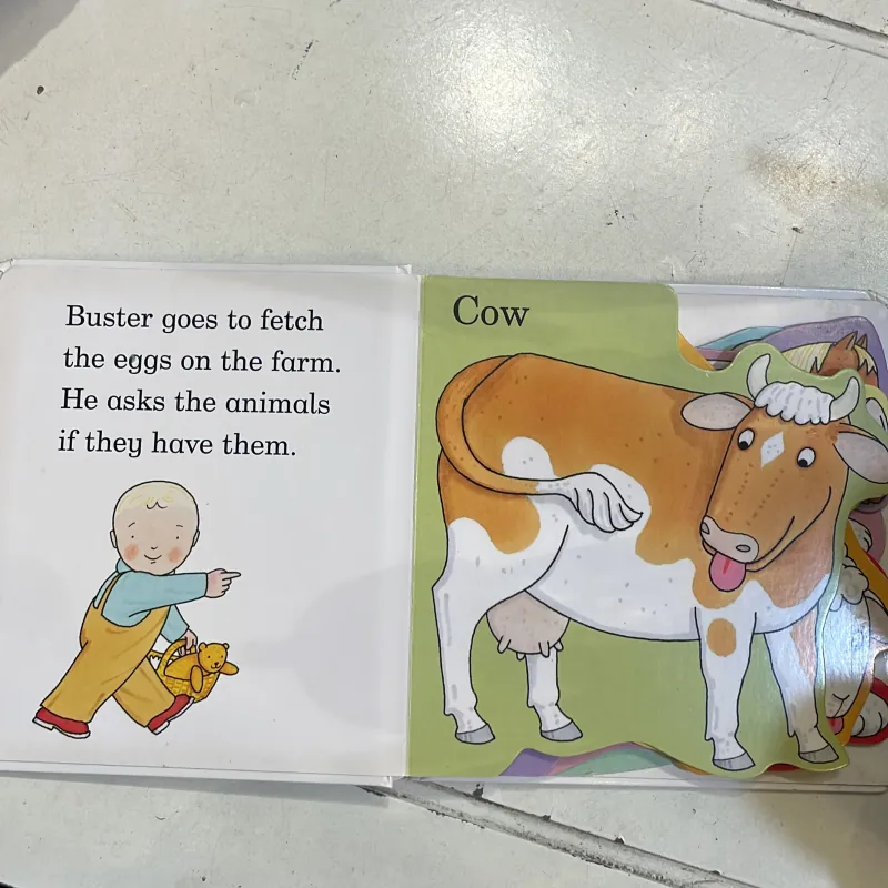 NGOẠI VĂN : Rod Campbell - OH DEAR! Farm animal shapes  1027449