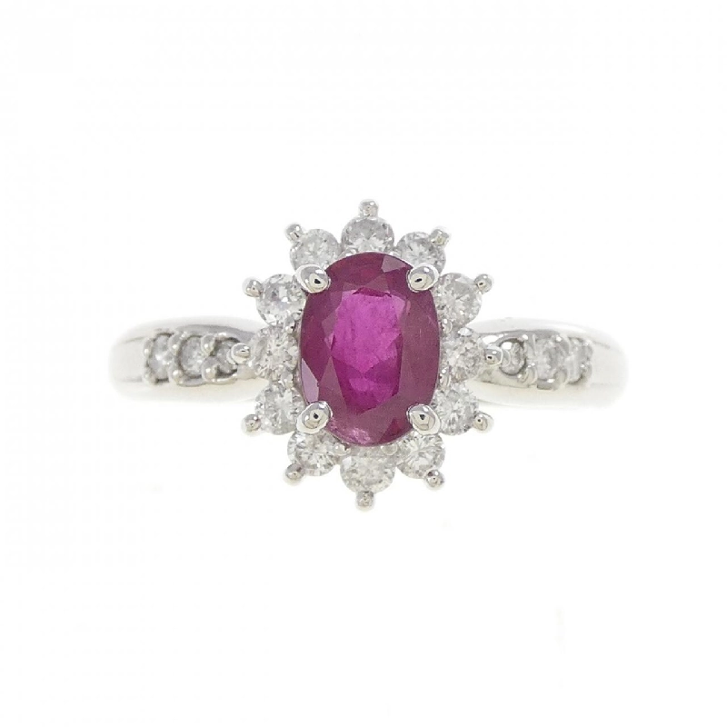 Nhẫn Ruby PT900 0.95CT - Hàng hiệu Chính hãng 847884