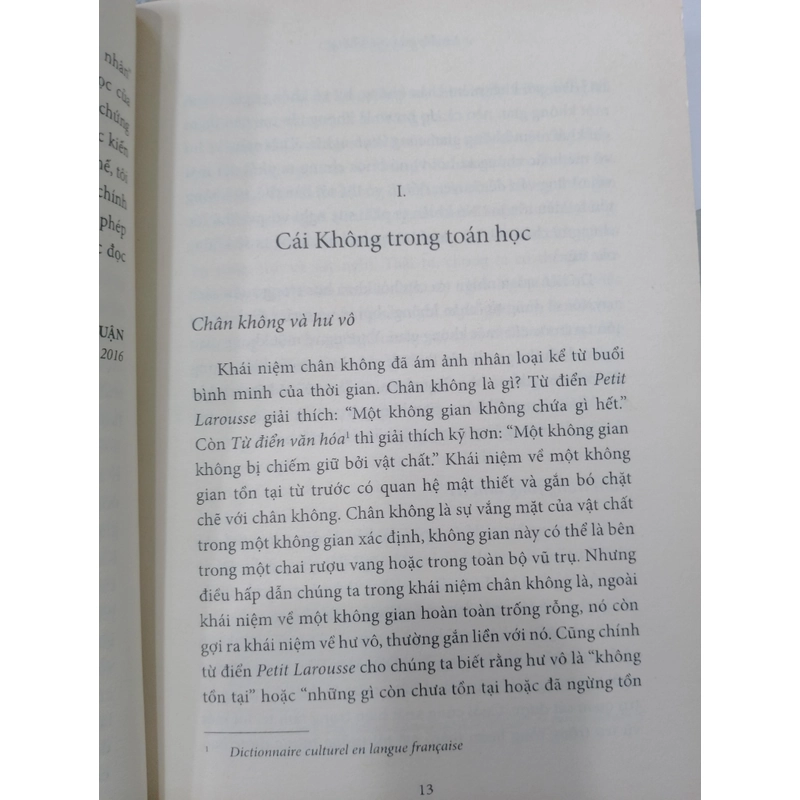 SỰ ĐẦY CỦA CÁI KHÔNG - TRỊNH XUÂN THUẬN 527035