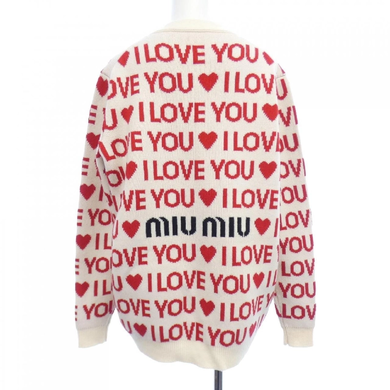 【Mã giảm giá】Miu Miu MIU MIU Áo khoác cardigan 635993