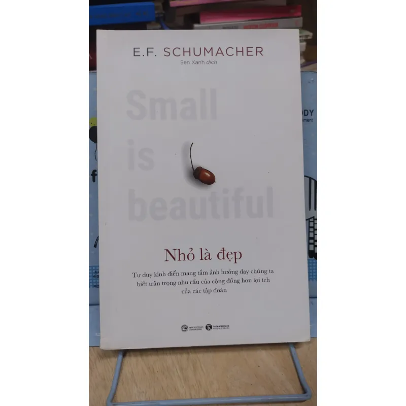 Sách: Nhỏ là đẹp - TG: E.F. Schumacher (B3) 1037403