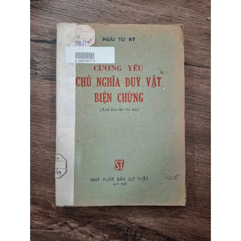 Cương yếu chủ nghĩa duy vật biện chứng - Ngãi Tư Kỳ - Triết học 715054