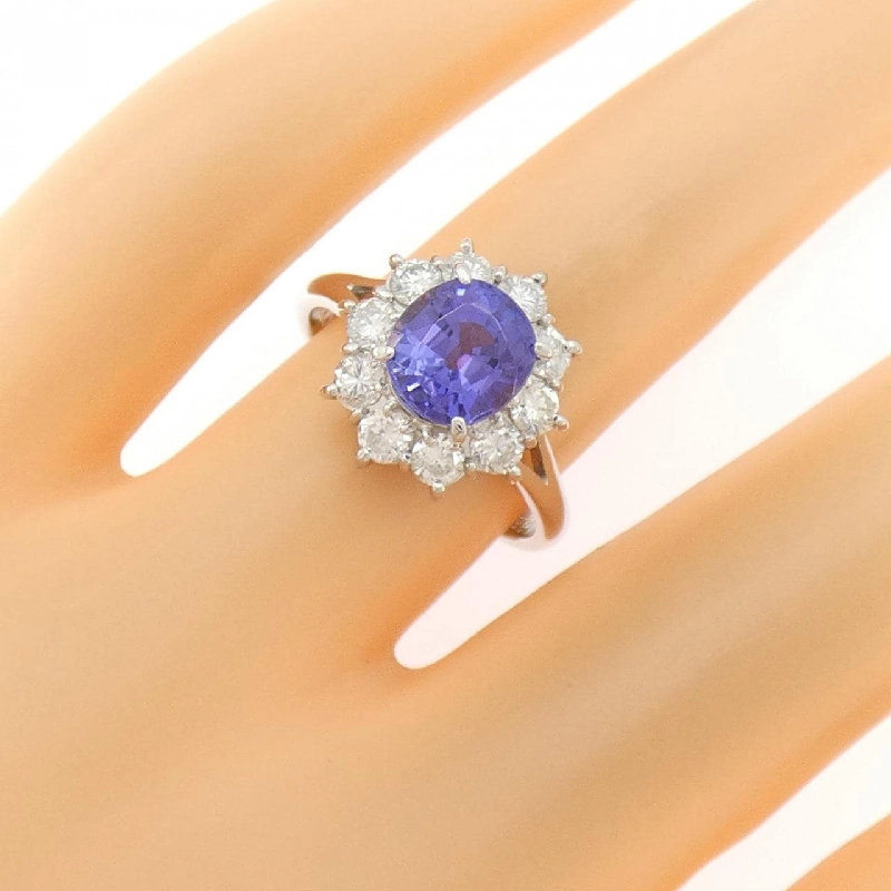 Nhẫn Tanzanite PT900 1.66CT - Hàng hiệu Chính hãng 854979