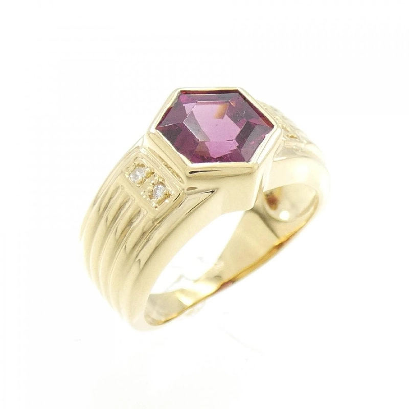 Nhẫn hồng ngọc K18YG 672011