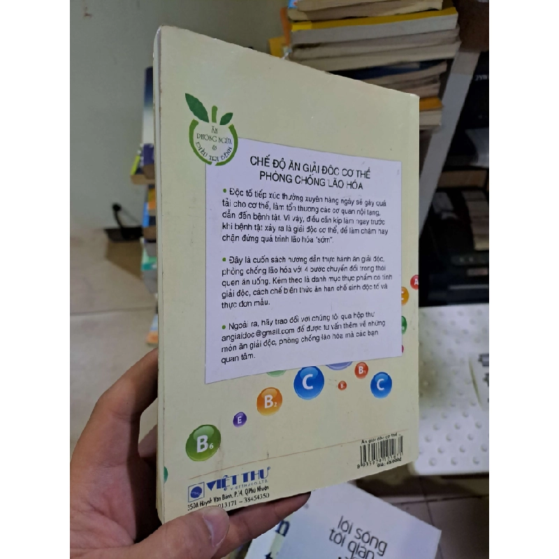 Chế độ ăn giải độc cơ thể phòng chống lão hóa 2016 Nguyễn Thị Minh Kiều mới 80% có viết trang cuối SỨC KHỎE - THỂ THAO HCM2908 545355
