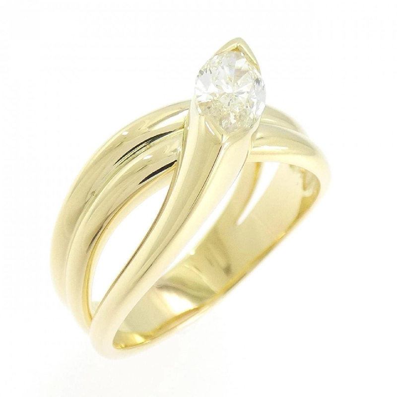 Nhẫn kim cương K18YG 0.652CT - Hàng hiệu Authentic 854272