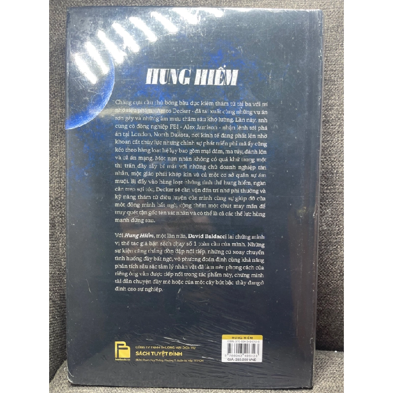 Hung hiểm David Baldacci mới 100% seal HPB1305 459180