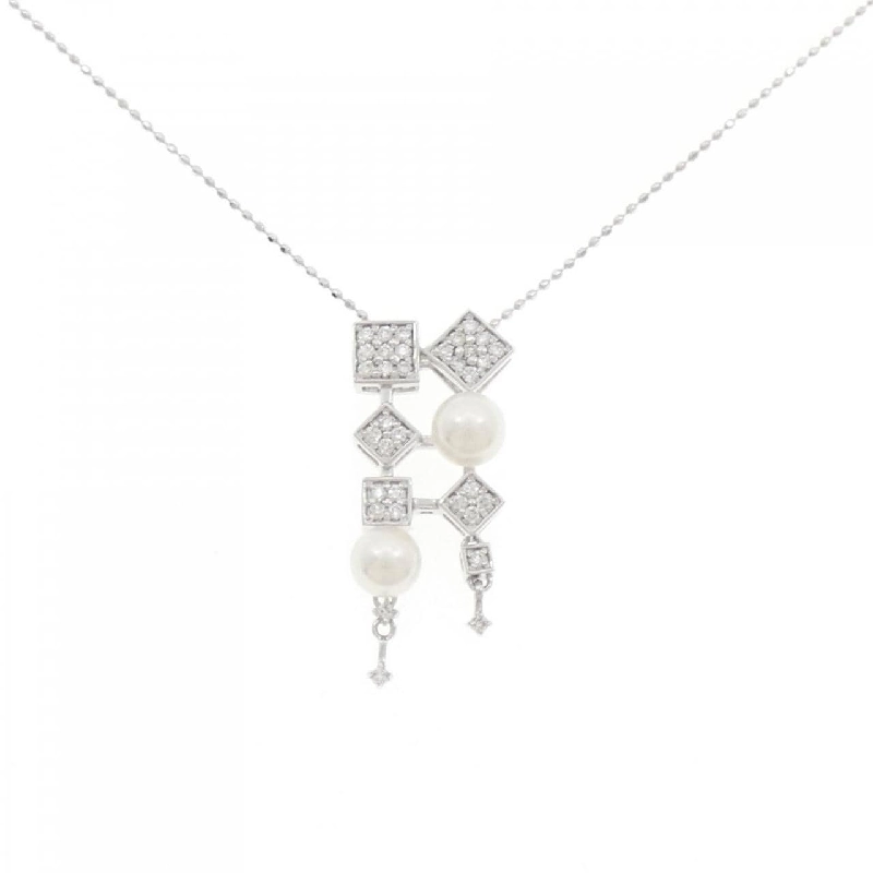 K14WG/K10WG Ngọc trai Akoya Dây chuyền - Hàng hiệu Chính hãng 855904