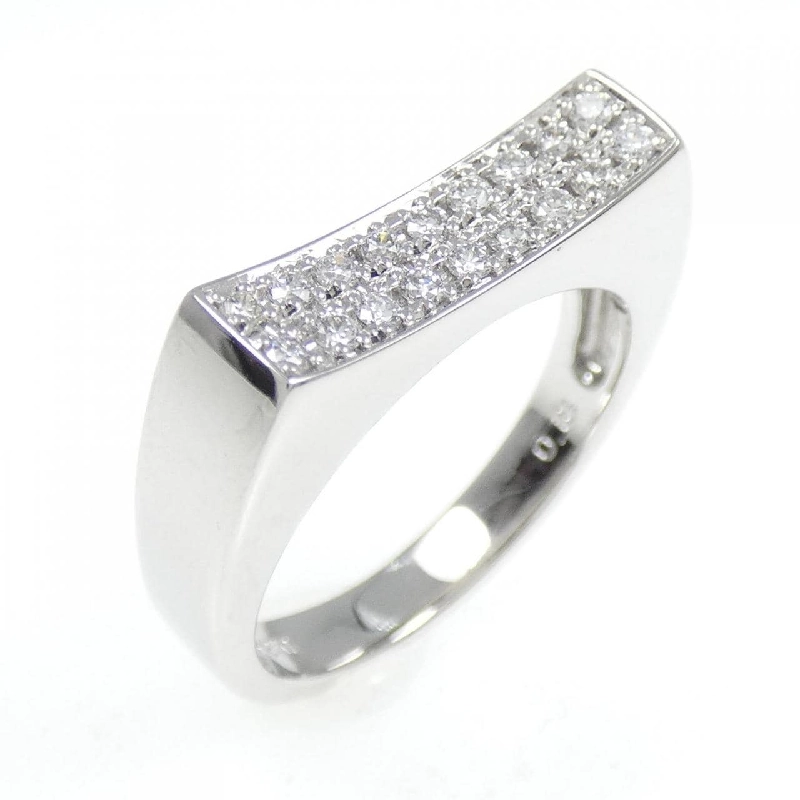 Nhẫn kim cương K18WG 0.18CT 671832