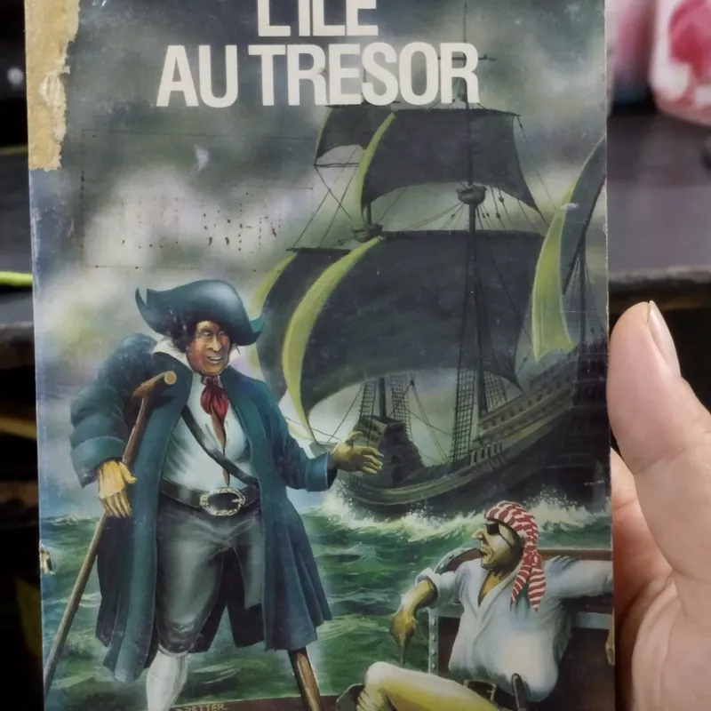 cuốn tiểu thuyết phiêu lưu "L'Île au Trésor" (Đảo Giấu Vàng)  563754