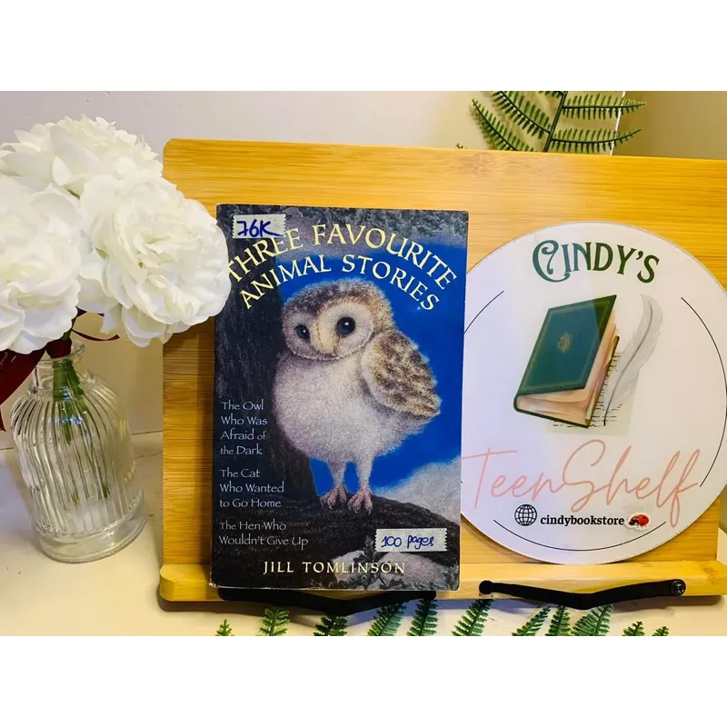[Sách tiếng Anh 2hand] Like new 90% - 🦉 Three Favourite Animal Stories – Jill Tomlinson 598327