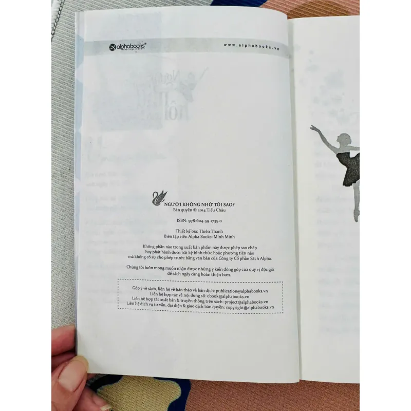 [Sách văn học] Người không nhớ tôi sao? - Tiểu Châu (Alphabooks) - Trung Bình 929259