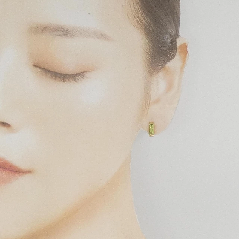 K18YG Peridot Bông tai - Hàng hiệu Chính hãng 869377