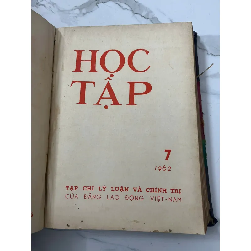 12 số tạp chí Học Tập năm 1962 798728