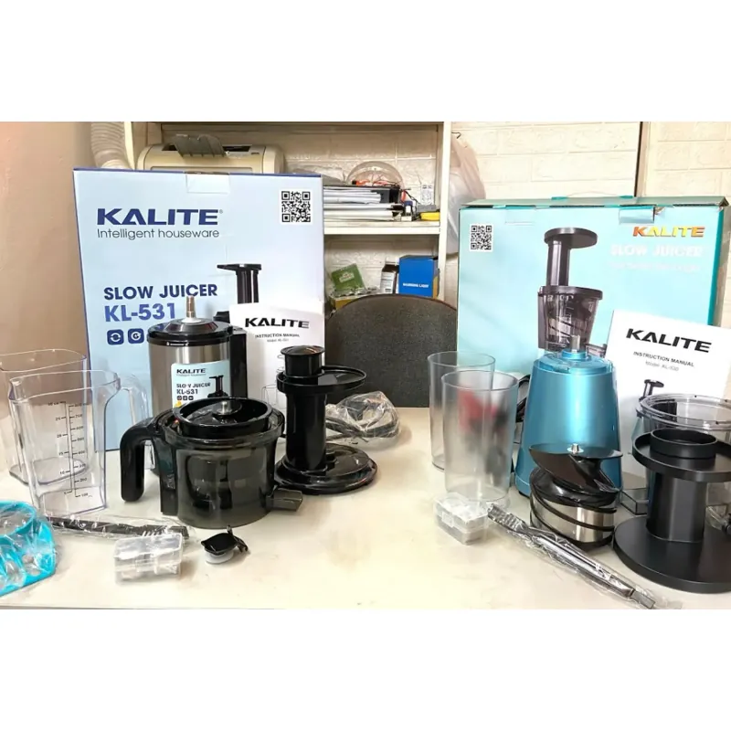 Máy ép chậm KALITE KL-530 nhỏ gọn, kiệt bã, êm ái 780487