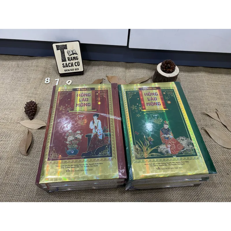 HỒNG LÂU MỘNG BỘ 04 TẬP BÌA CỨNG - NGUYÊN SEAL 776359