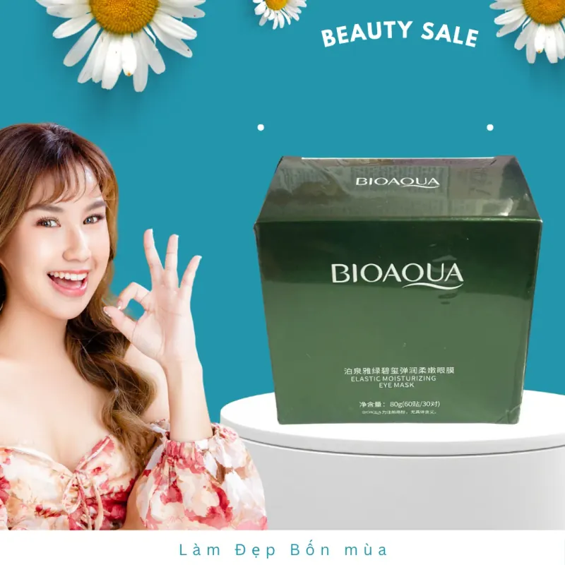 Mặt Nạ Tảo Biển Dưỡng Da Mắt Bioaqua 600587