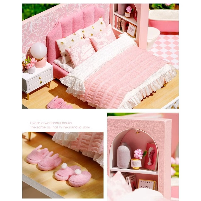 BÁN GấP Bộ Mô hình nhà búp bê CUTEROOM diy Doll House Miniature A Little Warm Moment 366503