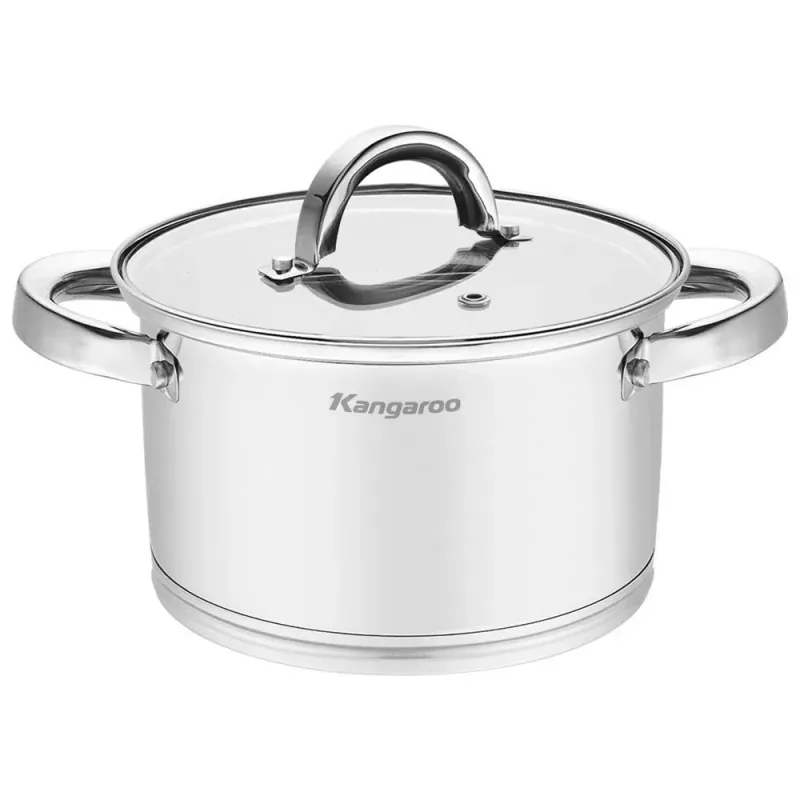Nồi inox đáy 5 lớp 24CM Kangaroo KG2IP2401 780498