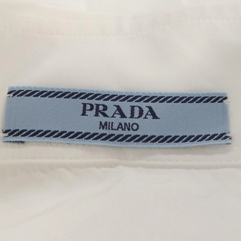 Áo sơ mi ngắn tay PRADA với logo tam giác P419G S222 1XV2 - Hàng hiệu Chính hãng 823260