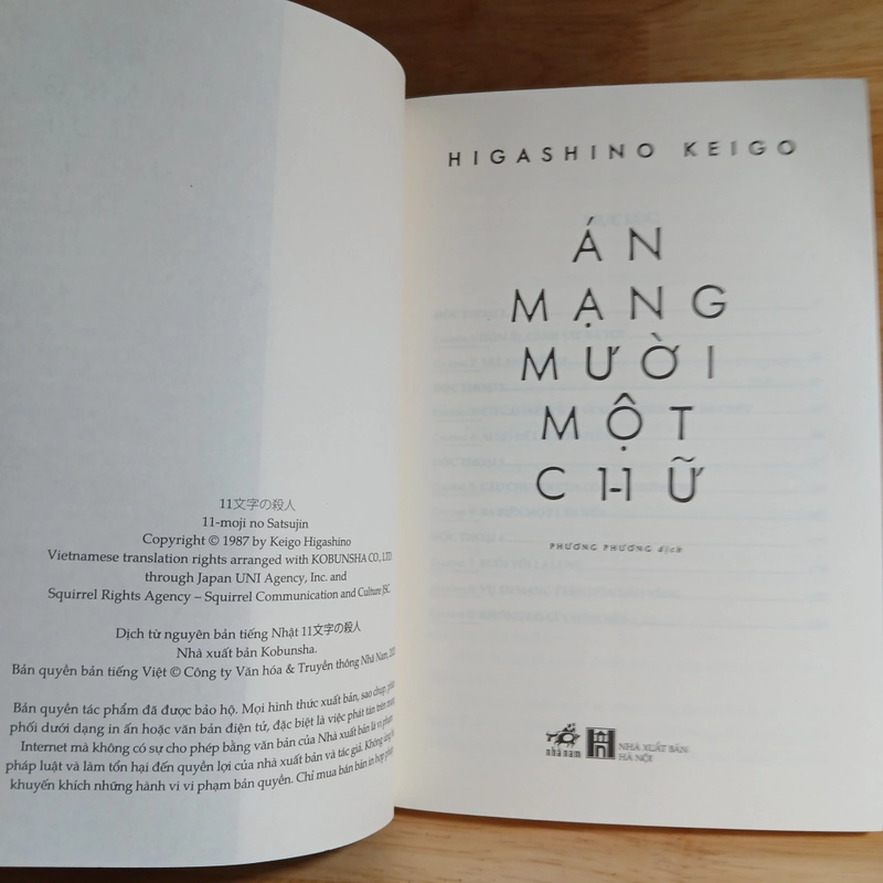 Án Mạng Mười Một Chữ - Keigo Higashino 357661