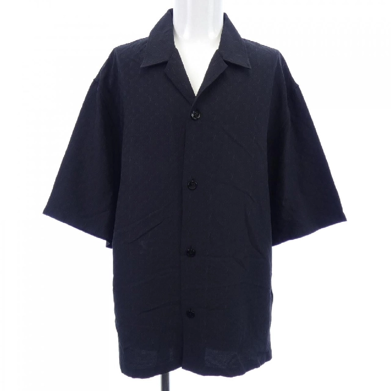 Áo sơ mi ngắn tay lụa pha mini monogram Louis Vuitton HPS51WZO6 - Hàng hiệu Authentic 903496