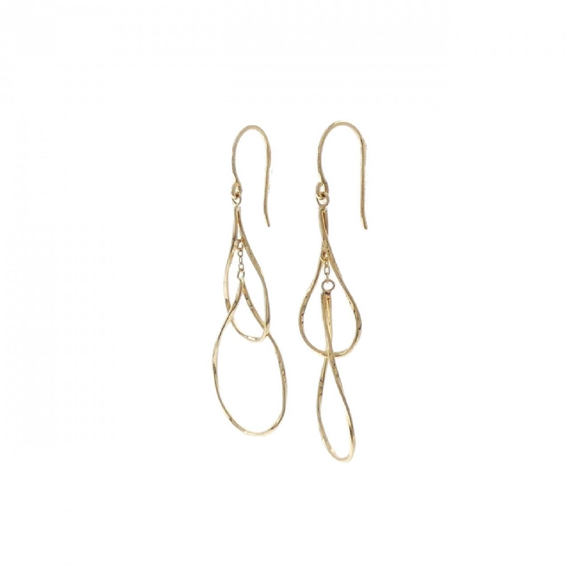 K18YG Bông tai - Hàng hiệu Authentic 871214