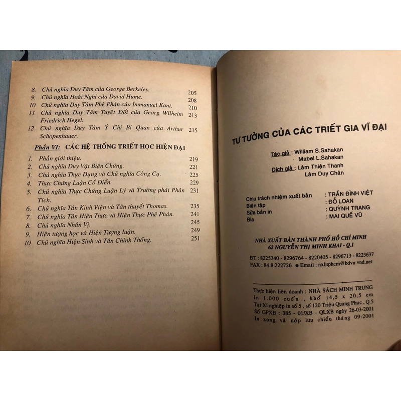 Tư tưởng của các triết gia vĩ đại - William S. Sahakan 325755