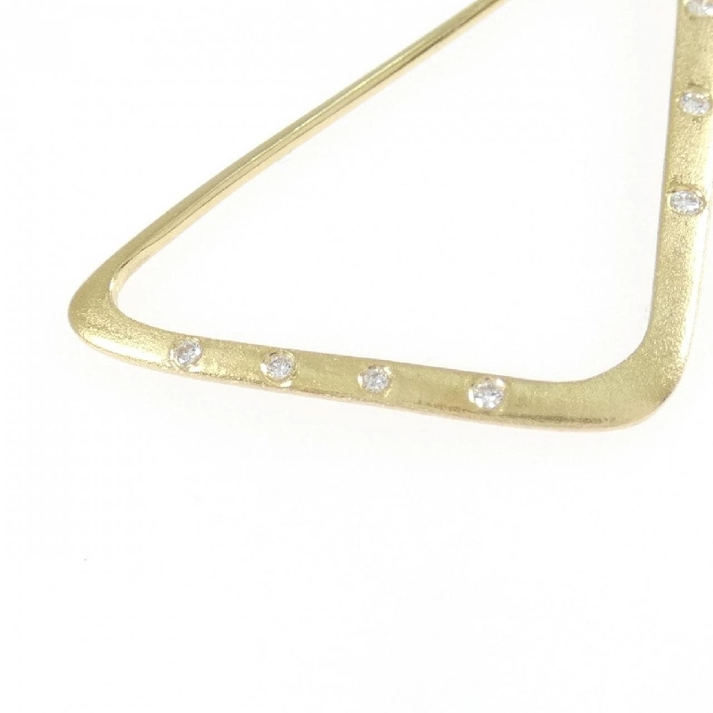 K18YG Kim cương Brooch 0.065CT - Hàng hiệu Chính hãng 871043