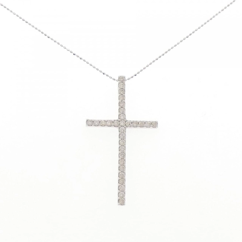 Dây chuyền kim cương K18WG - 1.00CT - Hàng hiệu Chính hãng 862177