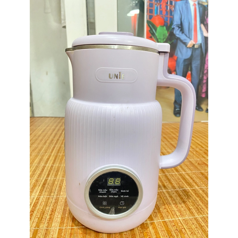 MÁY LÀM SỮA HẠT UNIE 6 CHẾ ĐỘ: NẤU NHANH, NẤU CHẬM, SỮA NGÔ, SINH TỐ, NẤU BỘT** MỚI 95* 478769